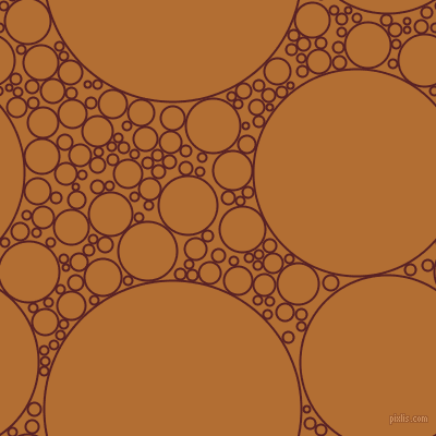 bubbles, circles, sponge, big, medium, small, 2 pixel line width, Burnt Crimson and Reno Sand circles bubbles sponge soap seamless tileable