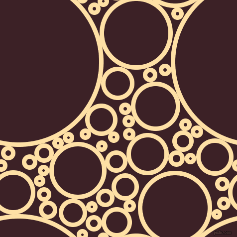 bubbles, circles, sponge, big, medium, small, 9 pixel line width, Cape Honey and Temptress circles bubbles sponge soap seamless tileable