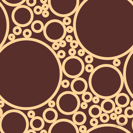 bubbles, circles, sponge, big, medium, small, 9 pixel line width, Caramel and Moccaccino circles bubbles sponge soap seamless tileable