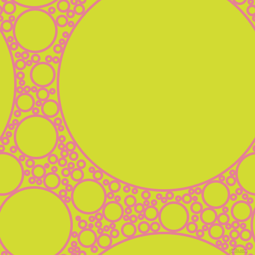 bubbles, circles, sponge, big, medium, small, 5 pixel line width, Carissma and Bitter Lemon circles bubbles sponge soap seamless tileable