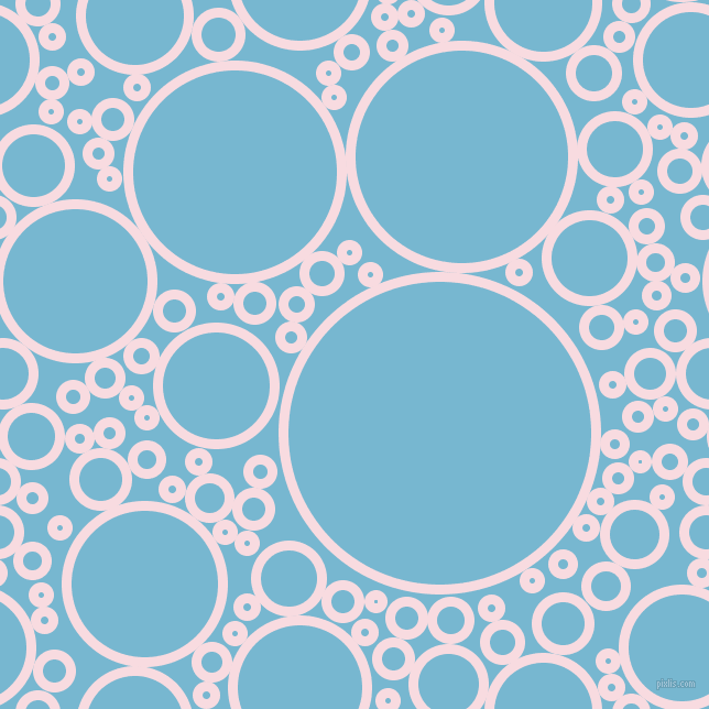 bubbles, circles, sponge, big, medium, small, 9 pixel line width, Carousel Pink and Seagull circles bubbles sponge soap seamless tileable