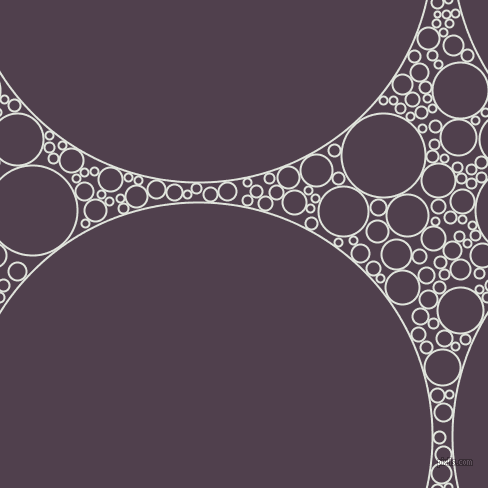 bubbles, circles, sponge, big, medium, small, 2 pixel line width, Catskill White and Purple Taupe circles bubbles sponge soap seamless tileable