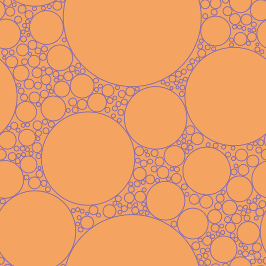 bubbles, circles, sponge, big, medium, small, 2 pixel line width, Ce Soir and Sandy Brown circles bubbles sponge soap seamless tileable