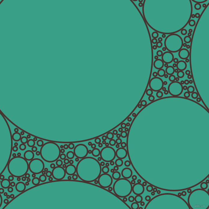 bubbles, circles, sponge, big, medium, small, 5 pixel line width, Cedar and Gossamer circles bubbles sponge soap seamless tileable