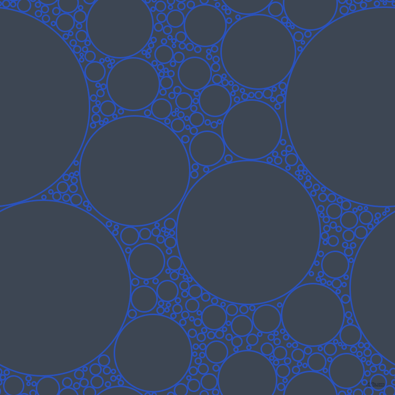 bubbles, circles, sponge, big, medium, small, 3 pixel line width, Cerulean Blue and Rhino circles bubbles sponge soap seamless tileable