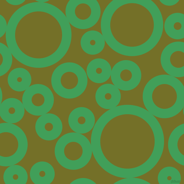 bubbles, circles, sponge, big, medium, small, 33 pixel line width, Chateau Green and Olivetone circles bubbles sponge soap seamless tileable