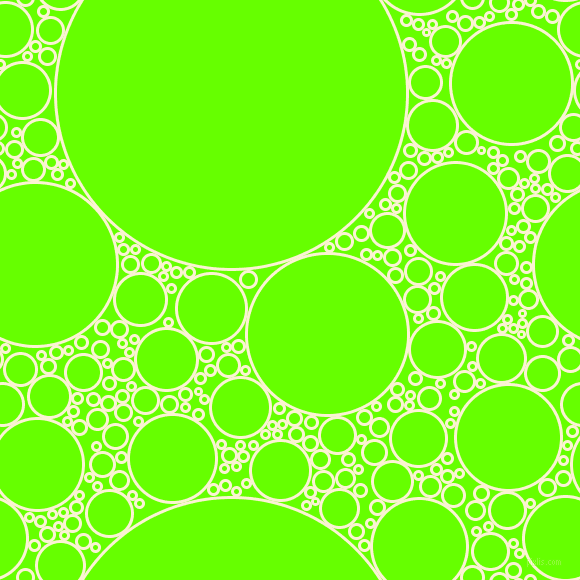 bubbles, circles, sponge, big, medium, small, 3 pixel line width, China Ivory and Bright Green circles bubbles sponge soap seamless tileable