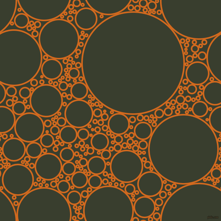 bubbles, circles, sponge, big, medium, small, 5 pixel line width, Chocolate and Log Cabin circles bubbles sponge soap seamless tileable