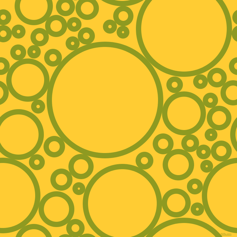 bubbles, circles, sponge, big, medium, small, 17 pixel line width, Citron and Sunglow circles bubbles sponge soap seamless tileable