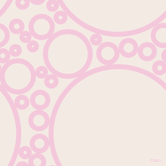 bubbles, circles, sponge, big, medium, small, 17 pixel line width, Classic Rose and Sauvignon circles bubbles sponge soap seamless tileable