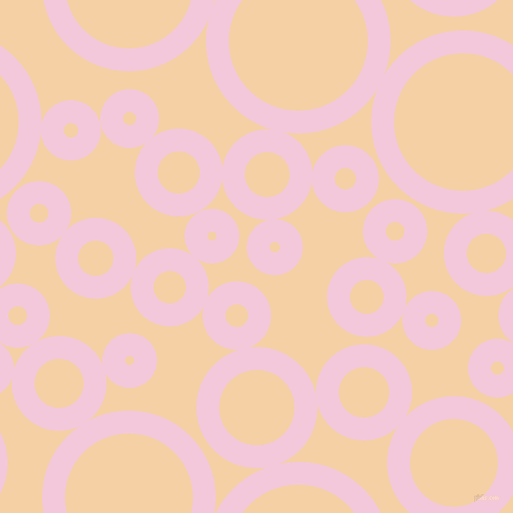 bubbles, circles, sponge, big, medium, small, 33 pixel line width, Classic Rose and Tequila circles bubbles sponge soap seamless tileable