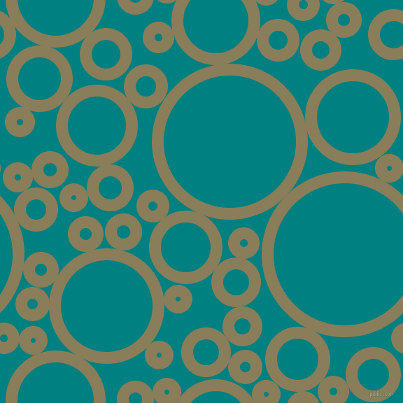 bubbles, circles, sponge, big, medium, small, 17 pixel line width, Clay Creek and Teal circles bubbles sponge soap seamless tileable