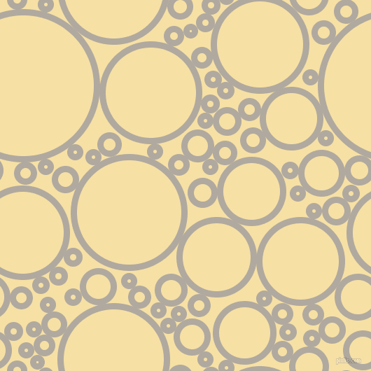 bubbles, circles, sponge, big, medium, small, 9 pixel line width, Cloudy and Buttermilk circles bubbles sponge soap seamless tileable