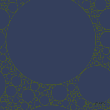 bubbles, circles, sponge, big, medium, small, 2 pixel line width, Clover and Gulf Blue circles bubbles sponge soap seamless tileable