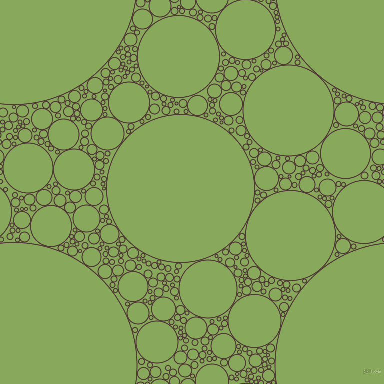 bubbles, circles, sponge, big, medium, small, 2 pixel line width, Cocoa Bean and Chelsea Cucumber circles bubbles sponge soap seamless tileable