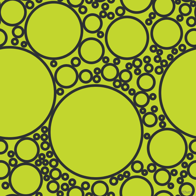 bubbles, circles, sponge, big, medium, small, 9 pixel line width, Cod Grey and Fuego circles bubbles sponge soap seamless tileable