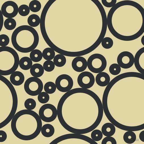 bubbles, circles, sponge, big, medium, small, 17 pixel line width, Cod Grey and Sapling circles bubbles sponge soap seamless tileable