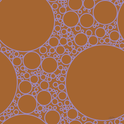bubbles, circles, sponge, big, medium, small, 3 pixel line width, Cold Purple and Mai Tai circles bubbles sponge soap seamless tileable