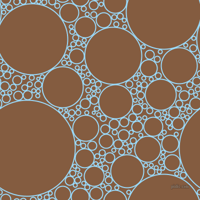 bubbles, circles, sponge, big, medium, small, 2 pixel line width, Columbia Blue and Potters Clay circles bubbles sponge soap seamless tileable