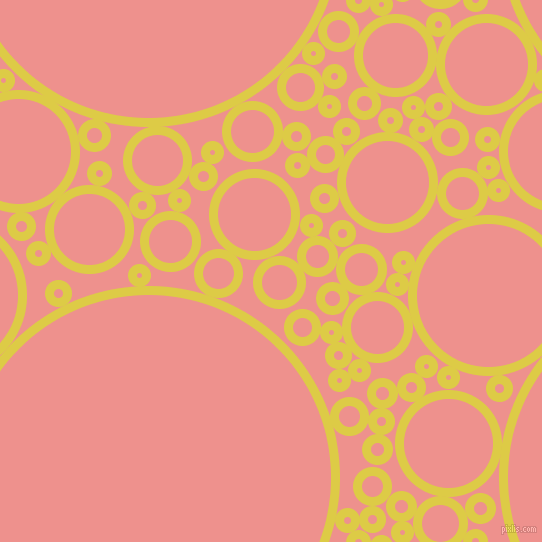 bubbles, circles, sponge, big, medium, small, 9 pixel line width, Confetti and Sweet Pink circles bubbles sponge soap seamless tileable