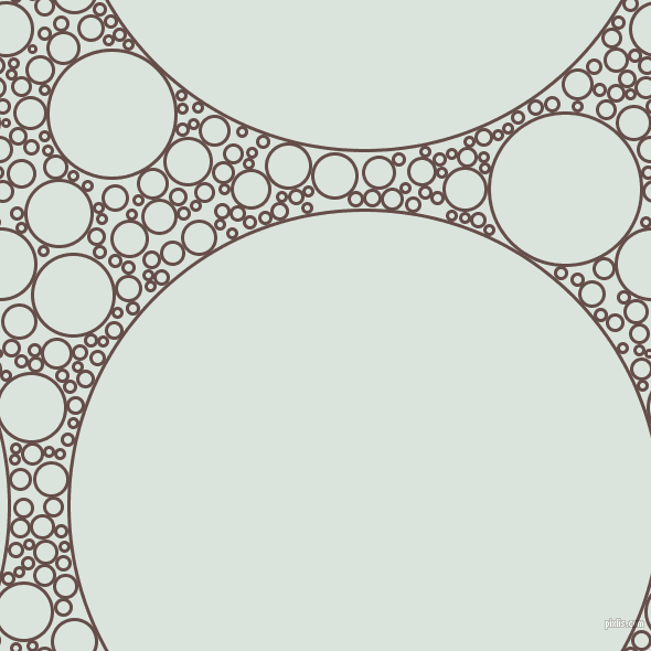bubbles, circles, sponge, big, medium, small, 3 pixel line width, Congo Brown and Aqua Squeeze circles bubbles sponge soap seamless tileable