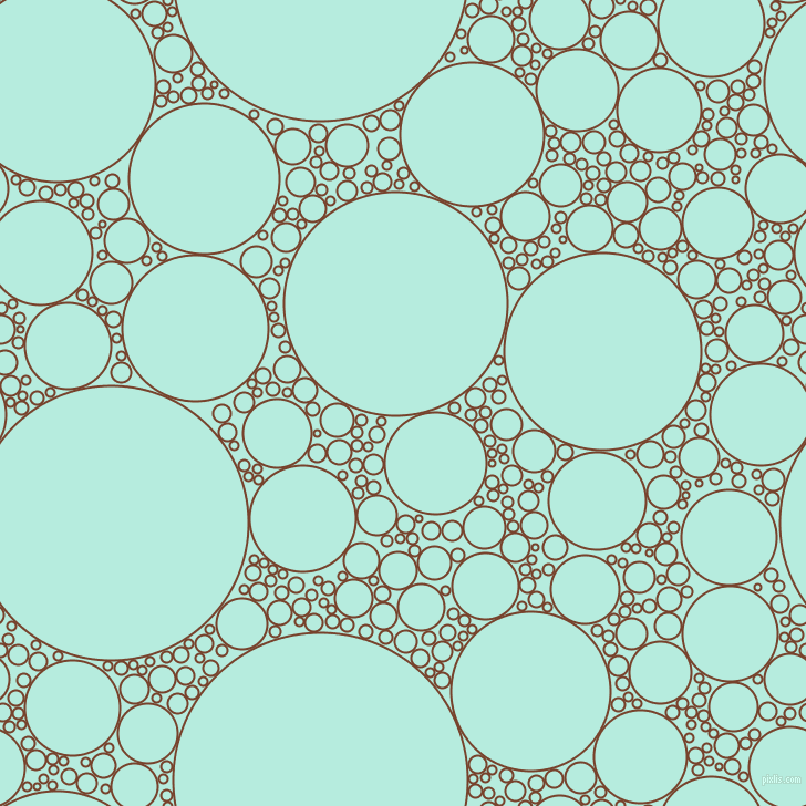 bubbles, circles, sponge, big, medium, small, 2 pixel line width, Copper Canyon and Water Leaf circles bubbles sponge soap seamless tileable