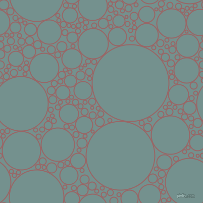 bubbles, circles, sponge, big, medium, small, 2 pixel line width, Copper Rose and Juniper circles bubbles sponge soap seamless tileable