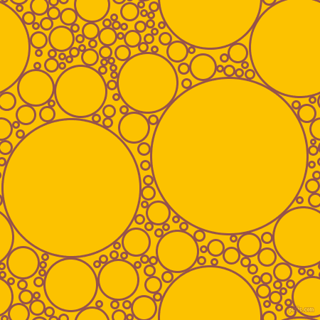 bubbles, circles, sponge, big, medium, small, 3 pixel line widthCopper Rust and Golden Poppy circles bubbles sponge soap seamless tileable