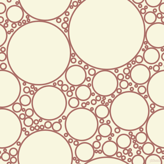 bubbles, circles, sponge, big, medium, small, 5 pixel line width, Coral Tree and Promenade circles bubbles sponge soap seamless tileable