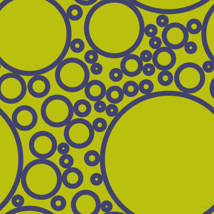 bubbles, circles, sponge, big, medium, small, 17 pixel line width, Corn Flower Blue and La Rioja circles bubbles sponge soap seamless tileable