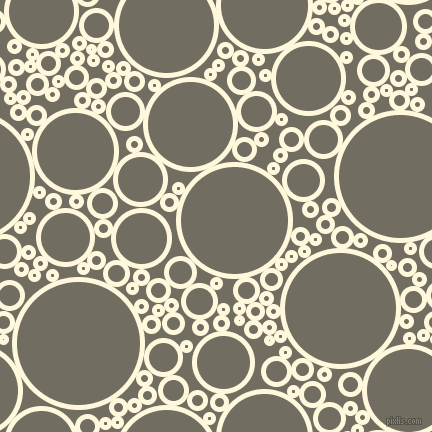 bubbles, circles, sponge, big, medium, small, 5 pixel line width, Corn Silk and Flint circles bubbles sponge soap seamless tileable