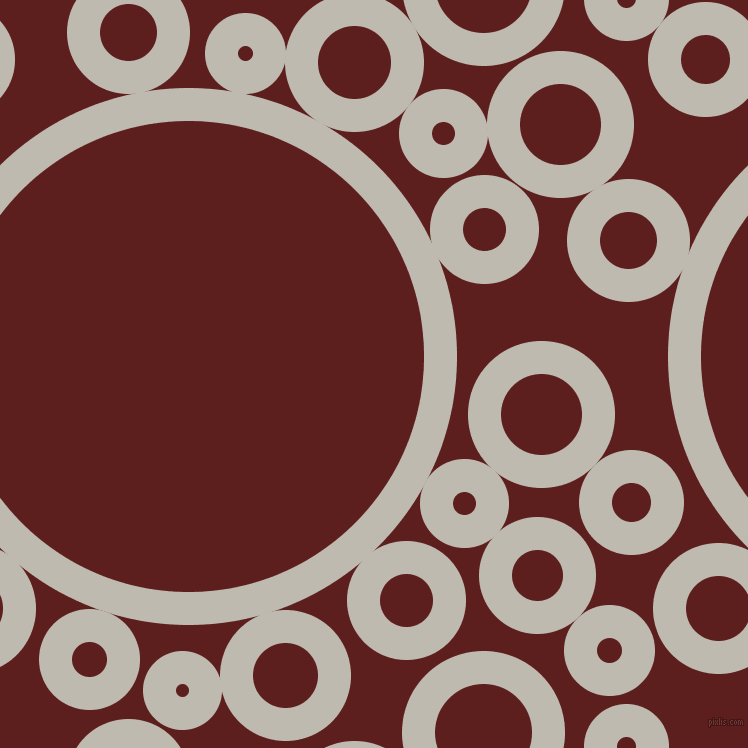bubbles, circles, sponge, big, medium, small, 33 pixel line width, Cotton Seed and Red Oxide circles bubbles sponge soap seamless tileable