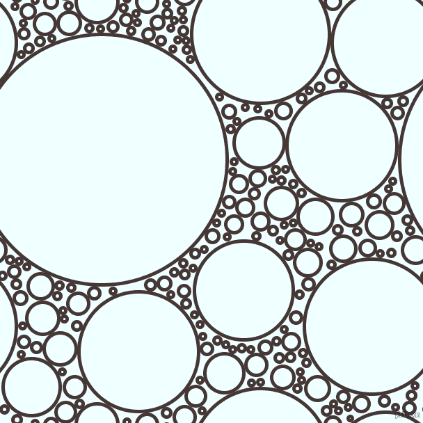 bubbles, circles, sponge, big, medium, small, 5 pixel line width, Cowboy and Azure circles bubbles sponge soap seamless tileable