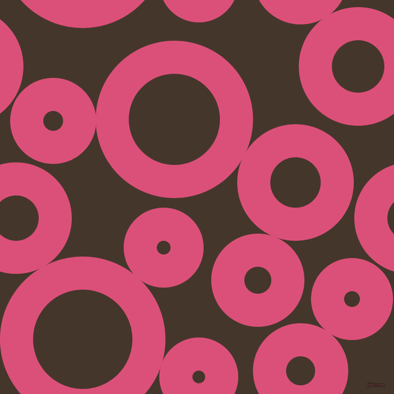 bubbles, circles, sponge, big, medium, small, 65 pixel line width, Cranberry and Dark Rum circles bubbles sponge soap seamless tileable