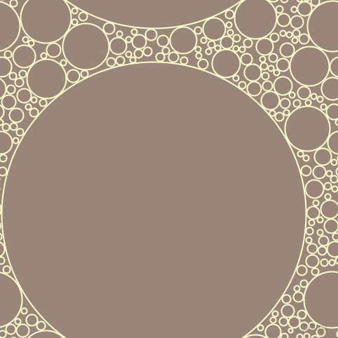 bubbles, circles, sponge, big, medium, small, 2 pixel line width, Cream and Almond Frost circles bubbles sponge soap seamless tileable