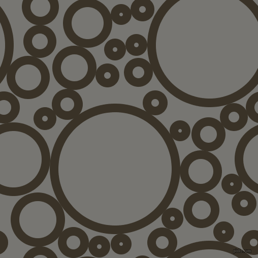 bubbles, circles, sponge, big, medium, small, 17 pixel line width, Creole and Dove Grey circles bubbles sponge soap seamless tileable