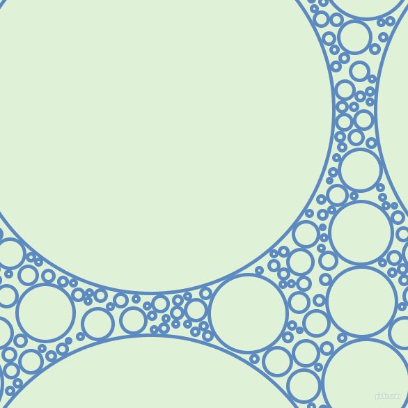 bubbles, circles, sponge, big, medium, small, 5 pixel line width, Danube and Hint Of Green circles bubbles sponge soap seamless tileable
