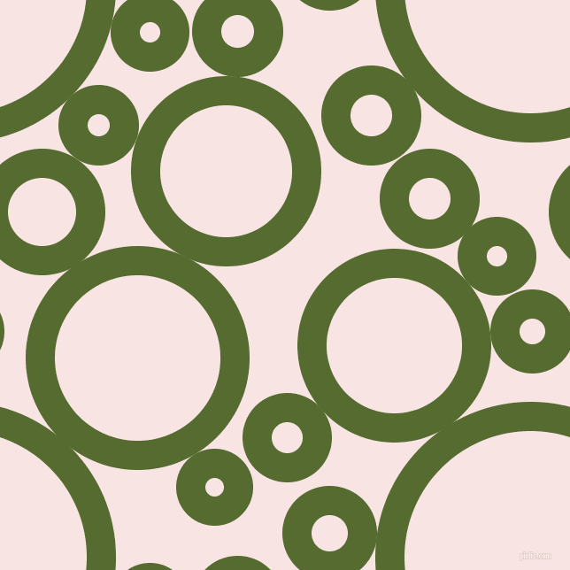 bubbles, circles, sponge, big, medium, small, 33 pixel line width, Dark Olive Green and Tutu circles bubbles sponge soap seamless tileable