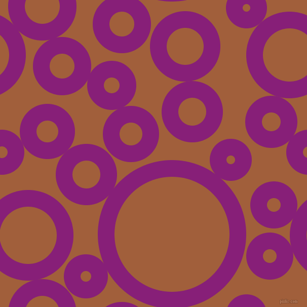 bubbles, circles, sponge, big, medium, small, 33 pixel line width, Dark Purple and Desert circles bubbles sponge soap seamless tileable
