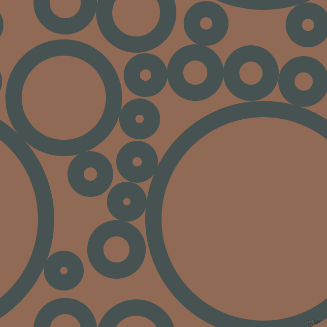 bubbles, circles, sponge, big, medium, small, 33 pixel line width, Dark Slate and Leather circles bubbles sponge soap seamless tileable