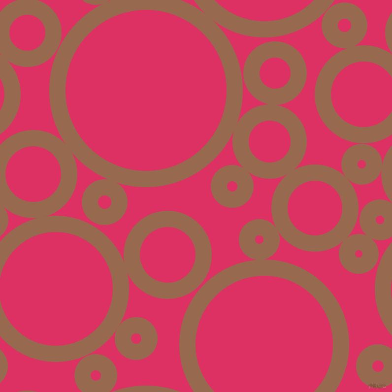 bubbles, circles, sponge, big, medium, small, 33 pixel line widthDark Tan and Cerise circles bubbles sponge soap seamless tileable