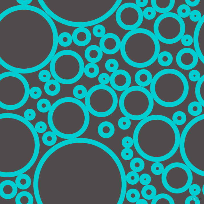 bubbles, circles, sponge, big, medium, small, 17 pixel line width, Dark Turquoise and Matterhorn circles bubbles sponge soap seamless tileable