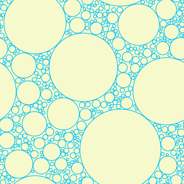bubbles, circles, sponge, big, medium, small, 2 pixel line width, Deep Sky Blue and Carla circles bubbles sponge soap seamless tileable