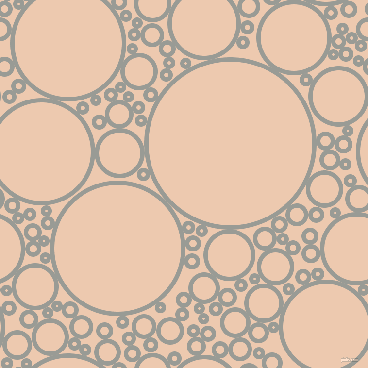 bubbles, circles, sponge, big, medium, small, 9 pixel line width, Delta and Desert Sand circles bubbles sponge soap seamless tileable