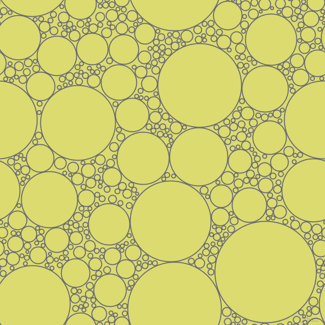 bubbles, circles, sponge, big, medium, small, 2 pixel line width, Dolphin and Goldenrod circles bubbles sponge soap seamless tileable