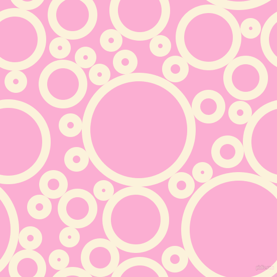 bubbles, circles, sponge, big, medium, small, 17 pixel line width, Early Dawn and Lavender Pink circles bubbles sponge soap seamless tileable