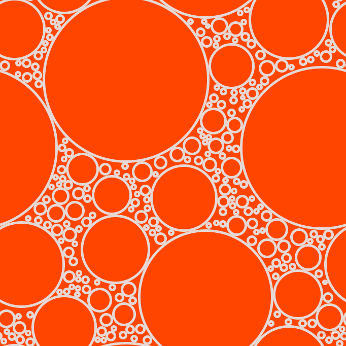 bubbles, circles, sponge, big, medium, small, 5 pixel line width, Ebb and Orange Red circles bubbles sponge soap seamless tileable