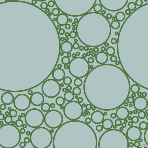 bubbles, circles, sponge, big, medium, small, 5 pixel line width, Fern Green and Jungle Mist circles bubbles sponge soap seamless tileable