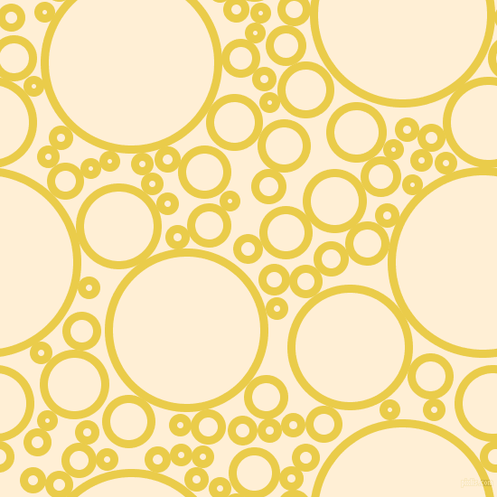 bubbles, circles, sponge, big, medium, small, 9 pixel line width, Festival and Papaya Whip circles bubbles sponge soap seamless tileable
