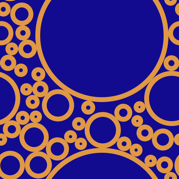 bubbles, circles, sponge, big, medium, small, 17 pixel line width, Fire Bush and Ultramarine circles bubbles sponge soap seamless tileable